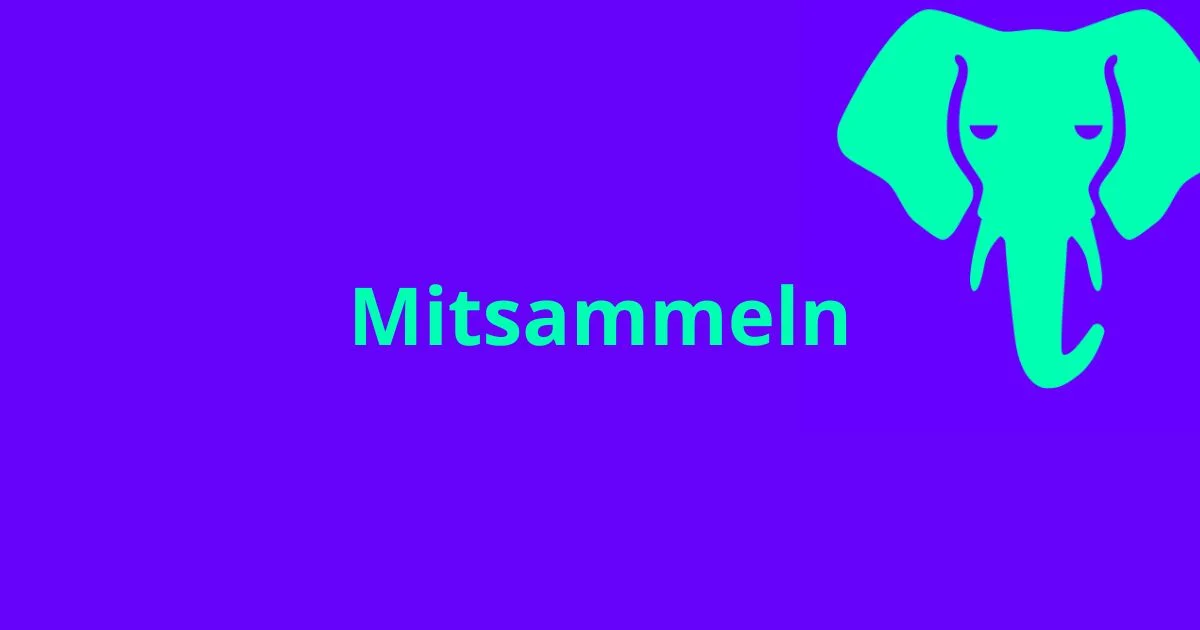 Mitsammeln